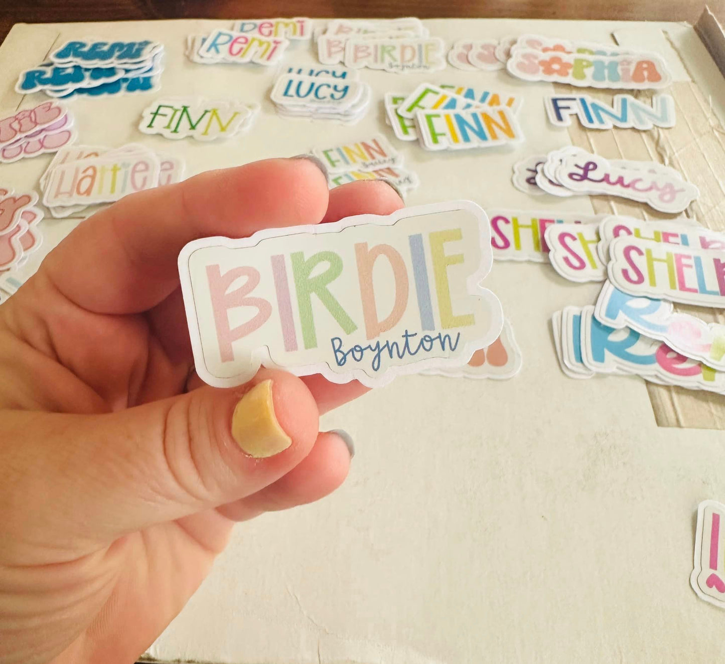 Personalized Name Stickers