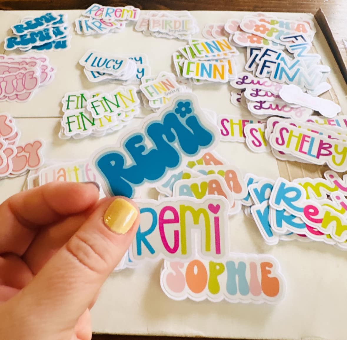 Personalized Name Stickers