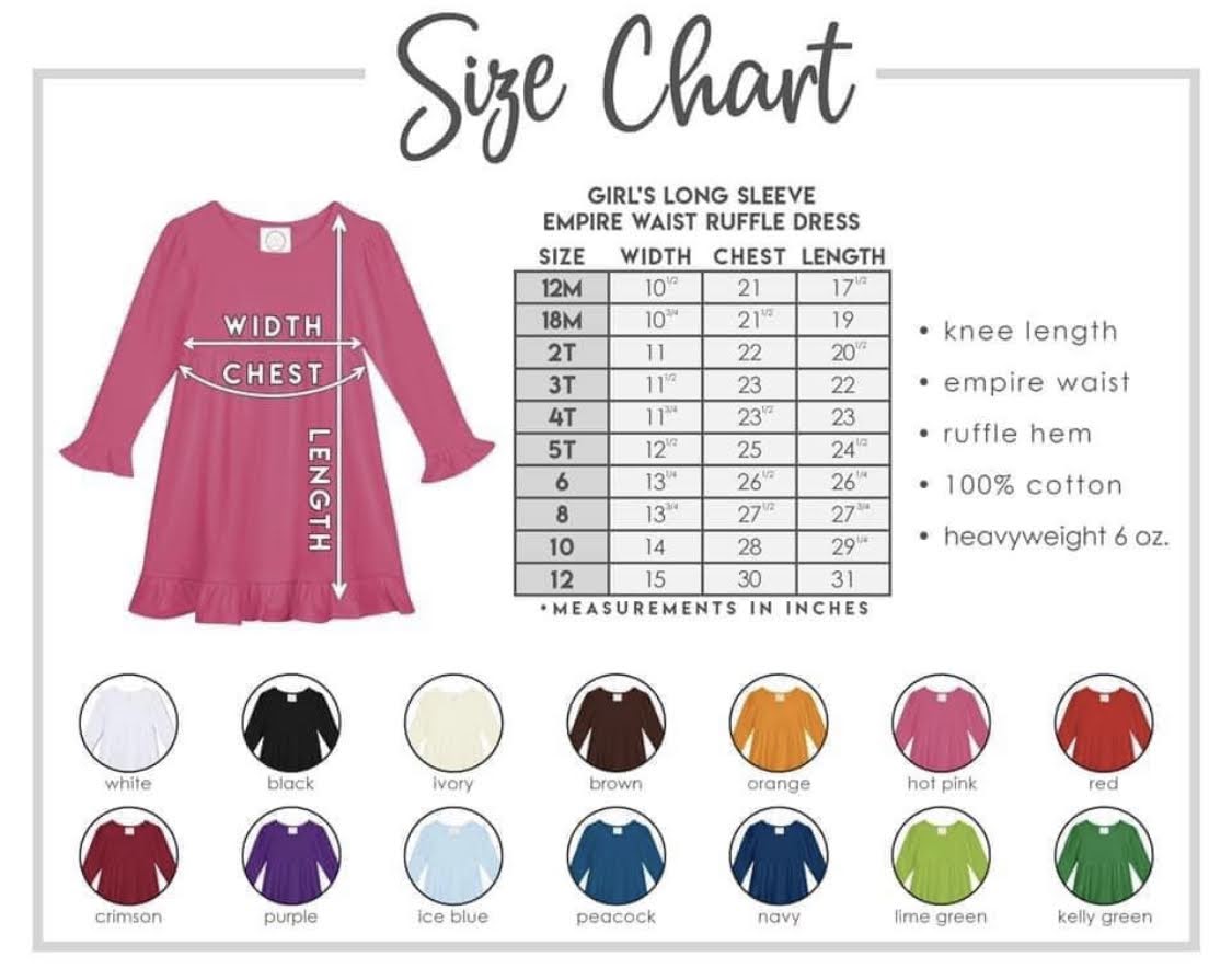 Christmas Name Shirt or Dress