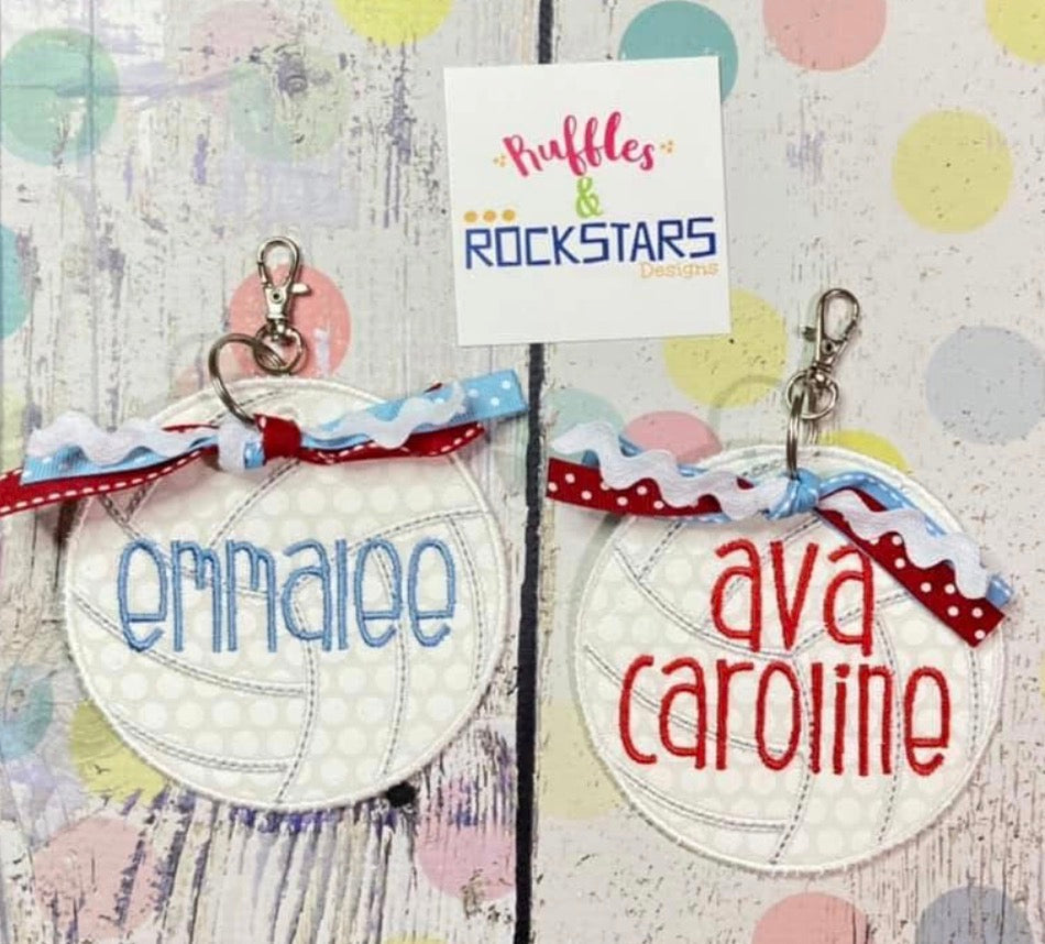 Volleyball Bag Tag