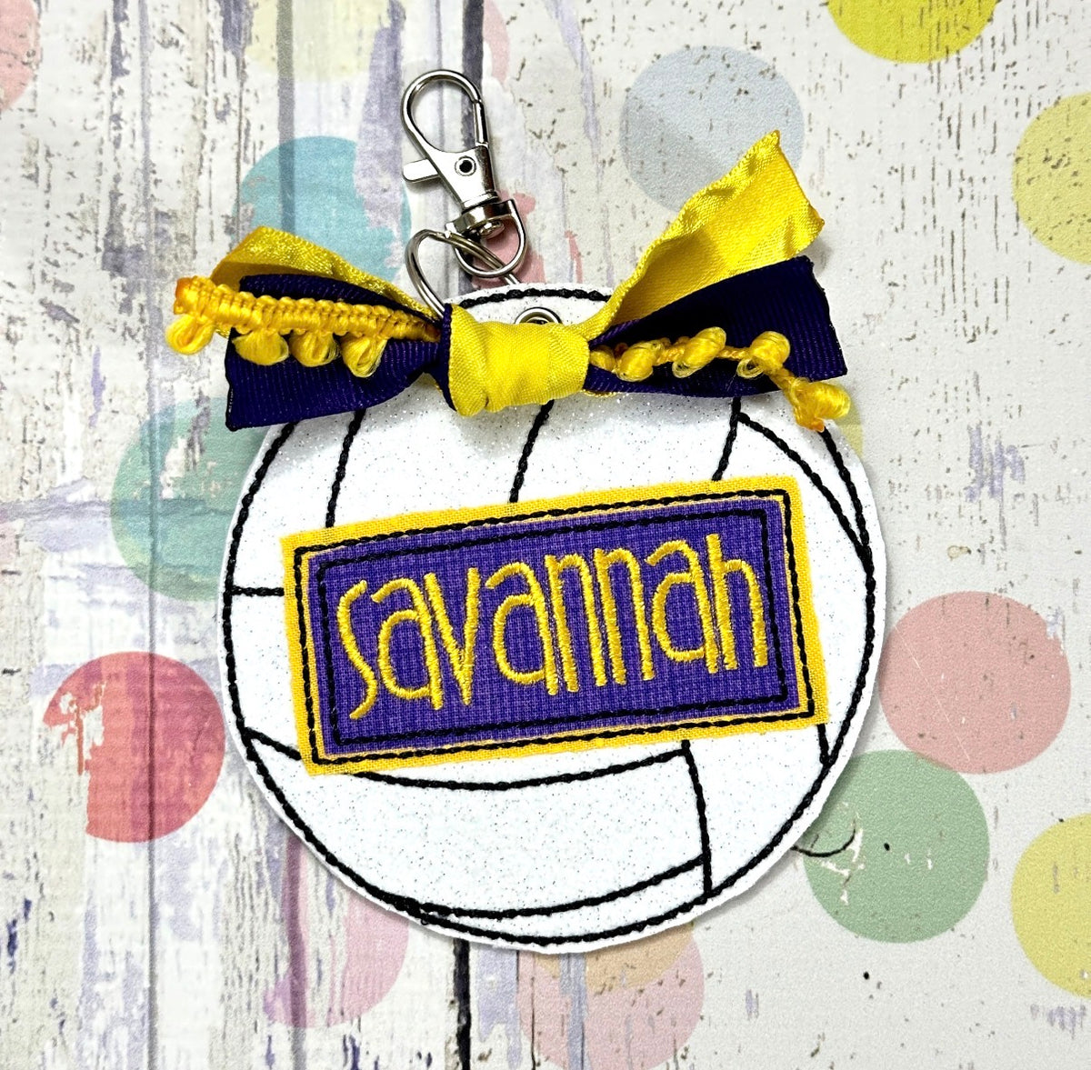 Volleyball Bag Tag